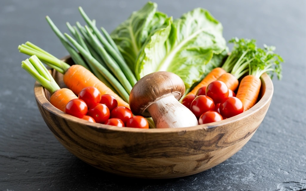 Frisches Gemüse Arrangement